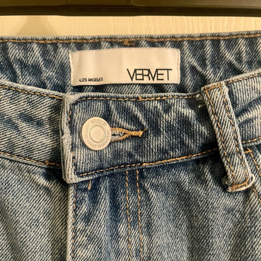 Vervet Los Angeles Women's Blue Flare Jeans